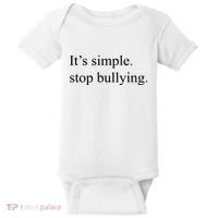 Its Simple Stop Bullying Anti Bully Baby Bodysuit thumb 0