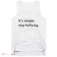 Its Simple Stop Bullying Anti Bully Tank Top thumb 0