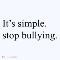 Its Simple Stop Bullying Anti Bully Women's T-Shirt thumb 6