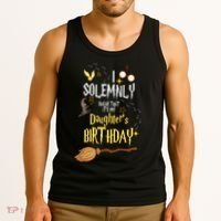 I Solemnly Swear That It's My Daughter's Birthday Tank Top thumb 3
