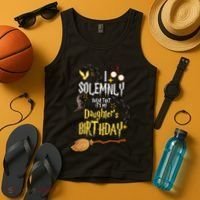 I Solemnly Swear That It's My Daughter's Birthday Tank Top thumb 4