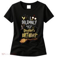 I Solemnly Swear That It's My Daughter's Birthday Women's T-Shirt thumb 0