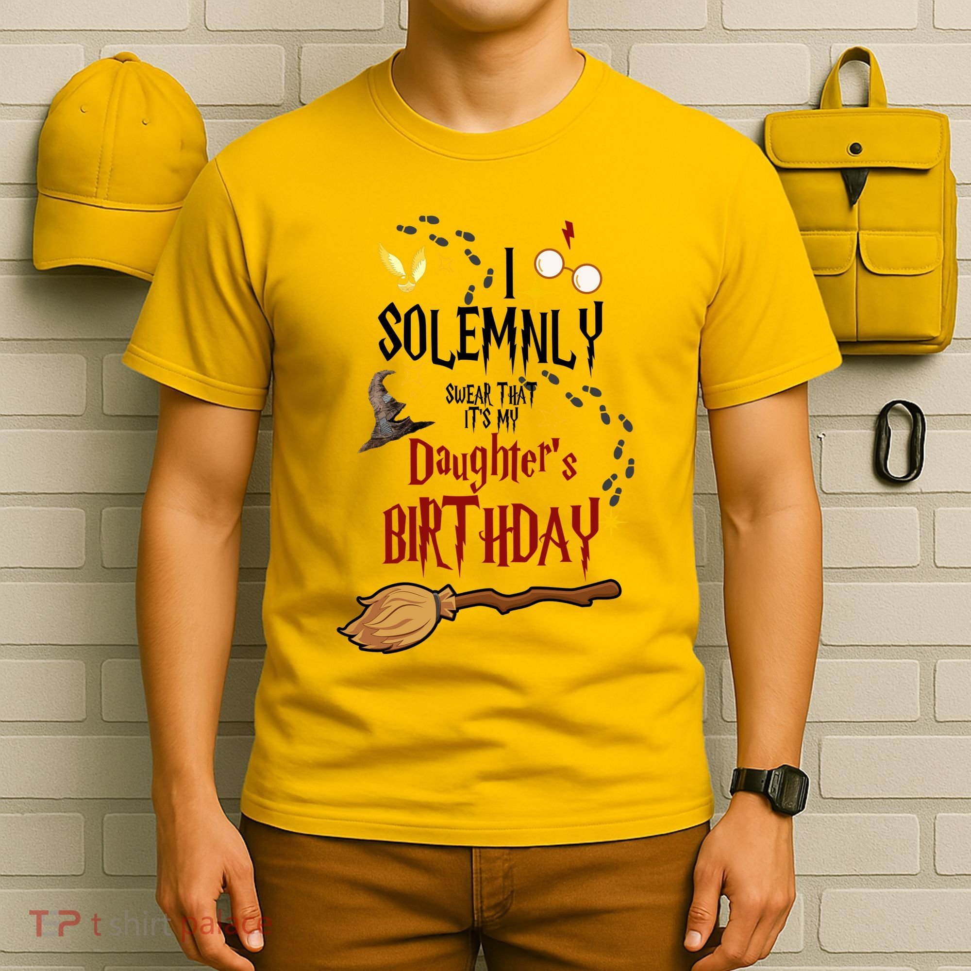 I Solemnly Swear That It's My Daughter's Birthday T-Shirt