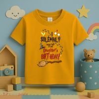 I Solemnly Swear That It's My Daughter's Birthday Toddler T-Shirt thumb 3