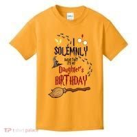 I Solemnly Swear That It's My Daughter's Birthday Kids T-Shirt thumb 0