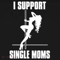 I Support Single Moms Doggie Tank thumb 4