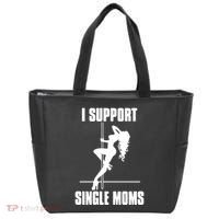 I Support Single Moms Tote Bag thumb 0