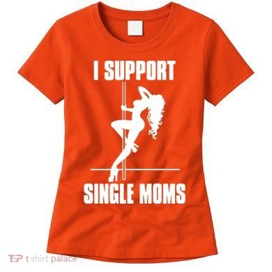 I Support Single Moms Women's T-Shirt