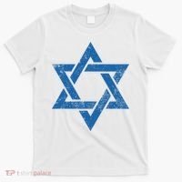 Israeljewish Symbol Star Of David Pray For Israel T-Shirt thumb 0