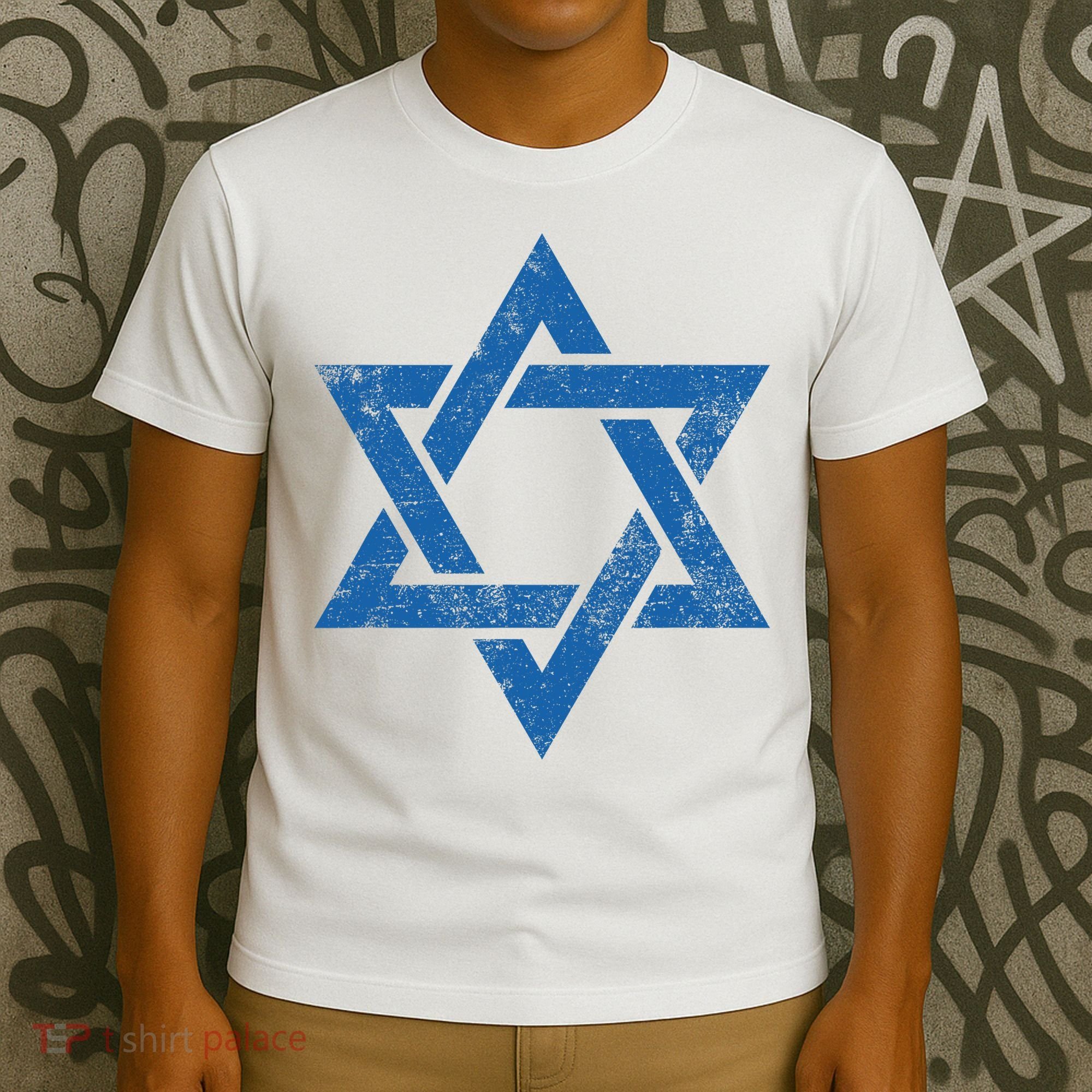 Israeljewish Symbol Star Of David Pray For Israel T-Shirt