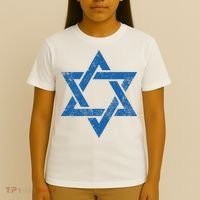Israeljewish Symbol Star Of David Pray For Israel T-Shirt thumb 4