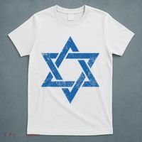 Israeljewish Symbol Star Of David Pray For Israel T-Shirt thumb 5