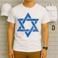 Israeljewish Symbol Star Of David Pray For Israel T-Shirt thumb 6