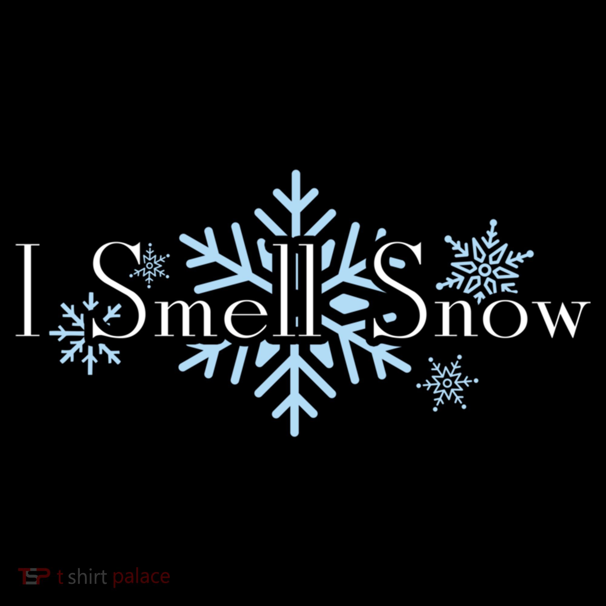 I Smell Snow Winter Christmas Holiday Snowflake Coffee Mug