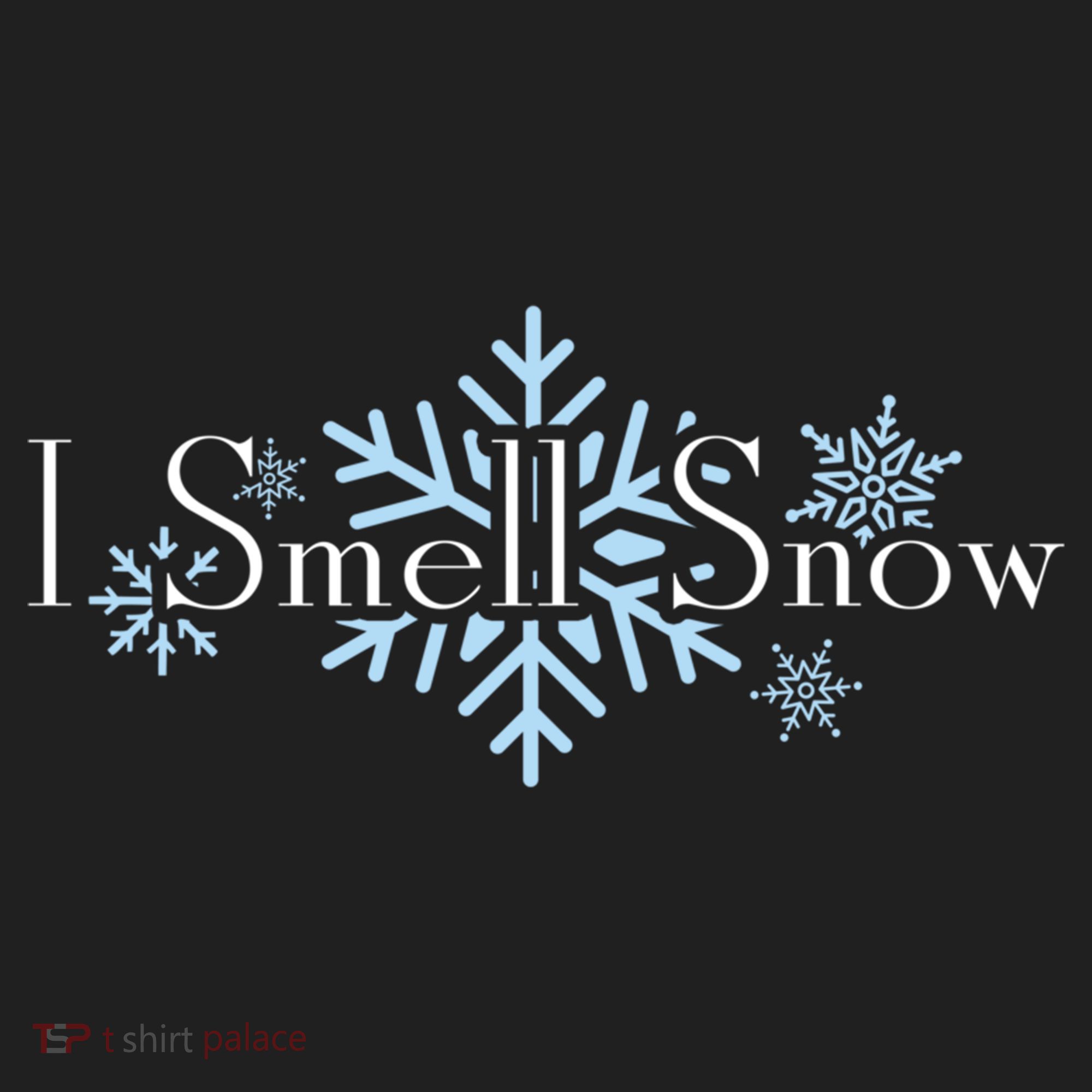 I Smell Snow Winter Christmas Holiday Snowflake Beanie
