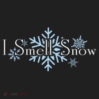 I Smell Snow Winter Christmas Holiday Snowflake Golf Towel thumb 3