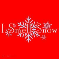 I Smell Snow Winter Christmas Holiday Snowflake Santa Hat thumb 1