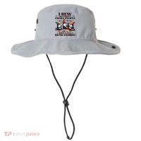 I Sew So I DonT Choke People Send Fabric Gnomes Bucket Hat thumb 0
