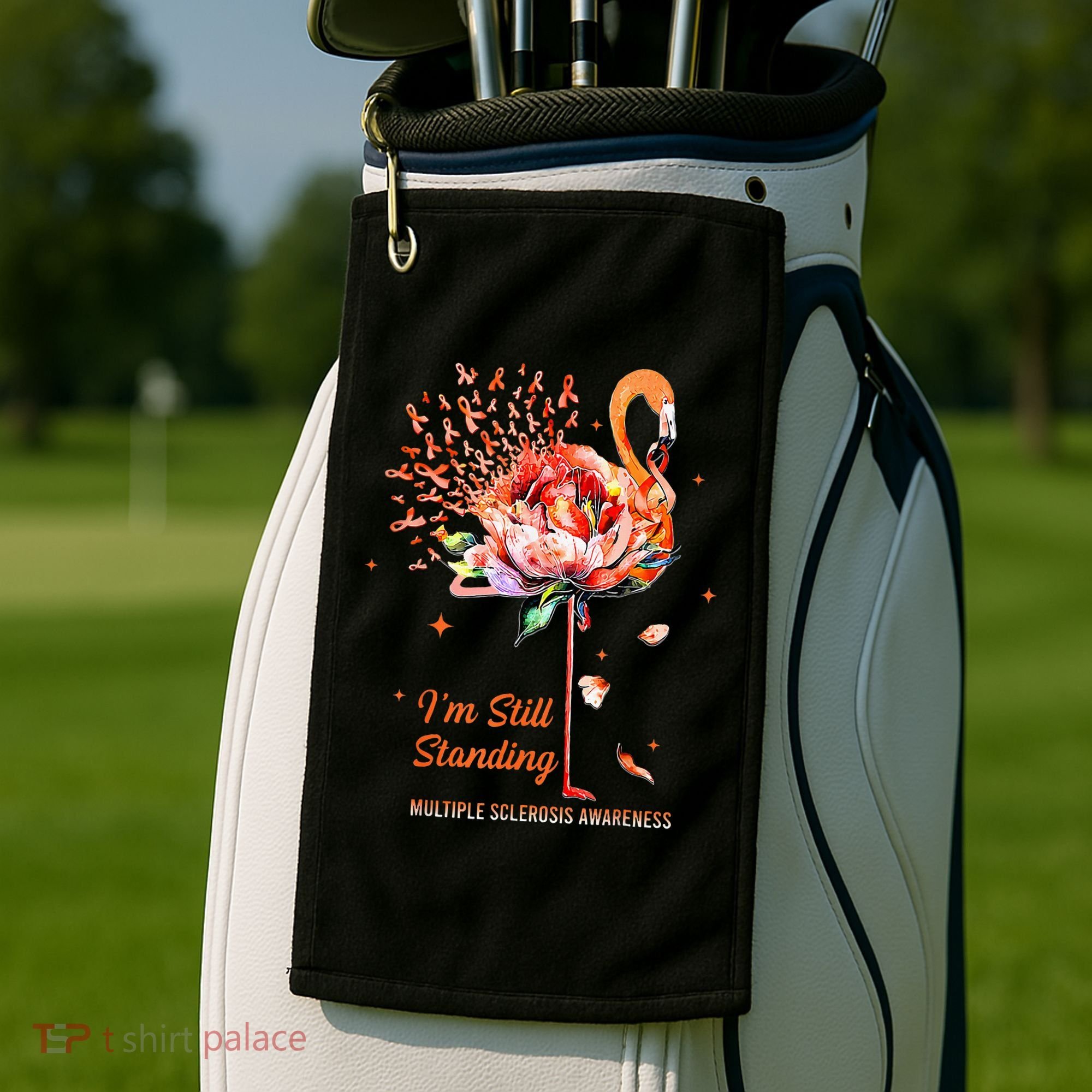  I’m Still Standing MS Warrior Golf Towel