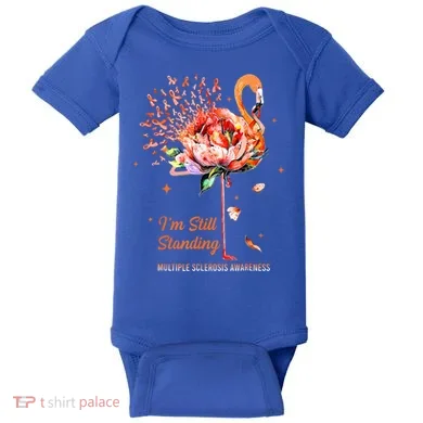  I’m Still Standing MS Warrior Baby Bodysuit
