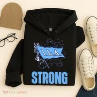 Ila Strong Strike Longshoremen Union Port Workers Union Hoodie thumb 4