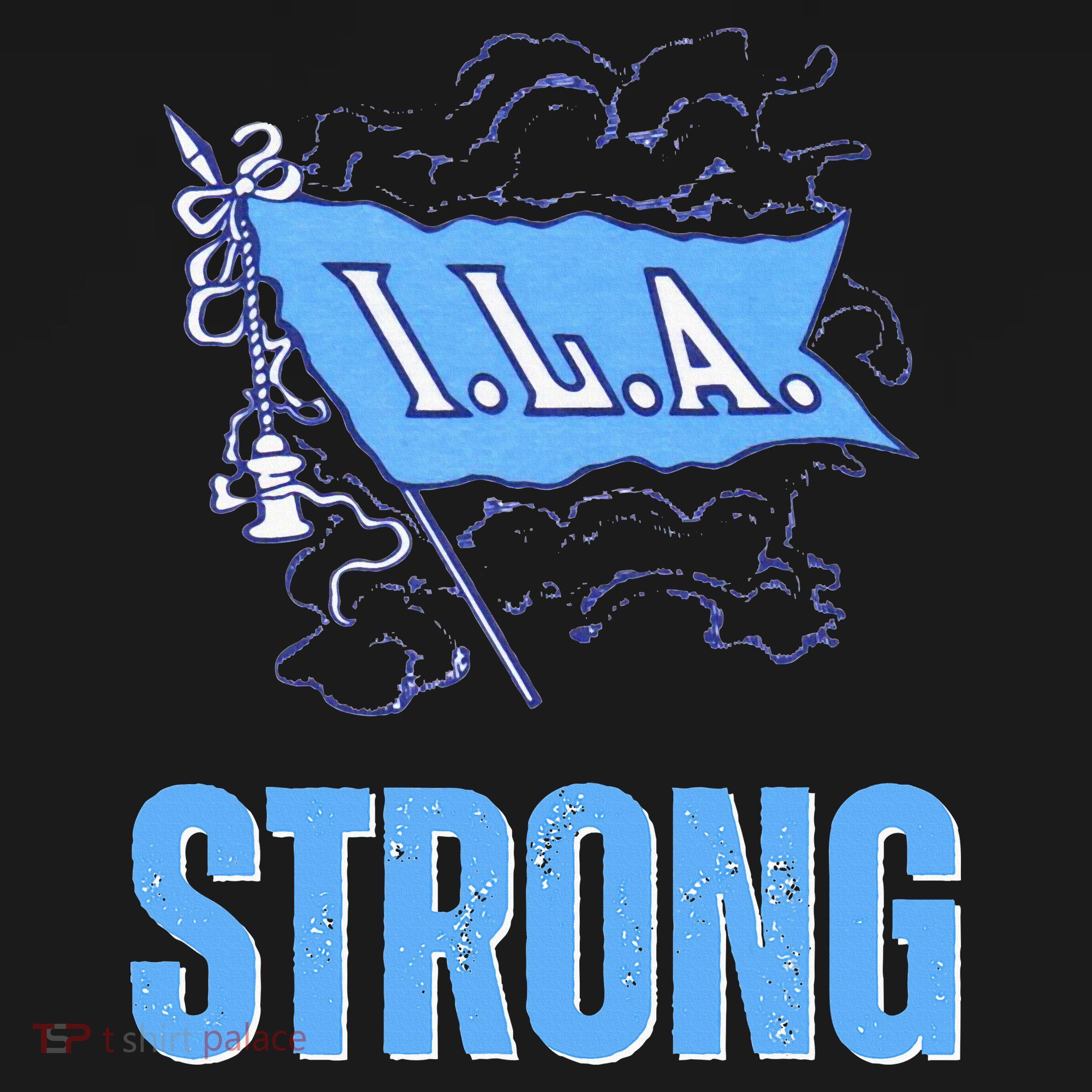 Ila Strong Strike Longshoremen Union Port Workers Union Apron