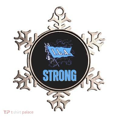 Ila Strong Strike Longshoremen Union Port Workers Union Ornament
