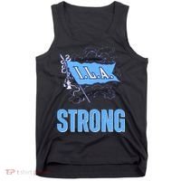 Ila Strong Strike Longshoremen Union Port Workers Union Tank Top thumb 0