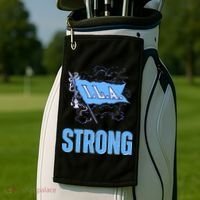 Ila Strong Strike Longshoremen Union Port Workers Union Golf Towel thumb 2