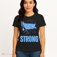 Ila Strong Strike Longshoremen Union Port Workers Union Women's T-Shirt thumb 4