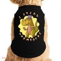 I Steal Shamrocks Dinosaur Doggie Tank thumb 0