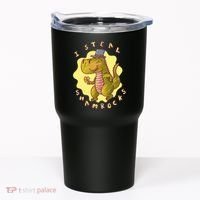 I Steal Shamrocks Dinosaur Tumbler thumb 0