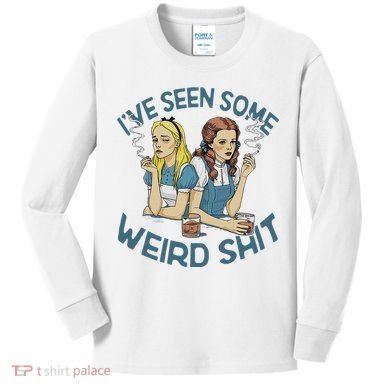 IVe Seen Some Weird Shit Kids Long Sleeve Shirt