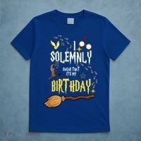 I Solemnly Swear That It's My Birthday Funny T-Shirt thumb 5