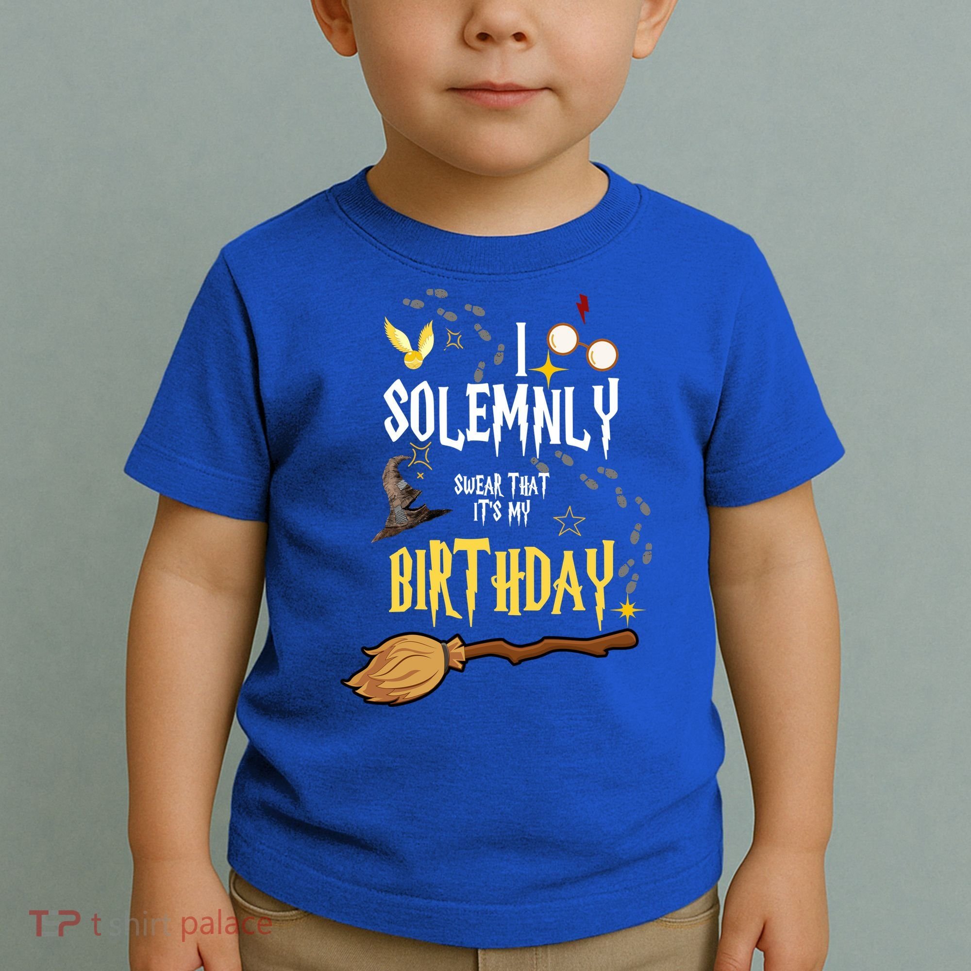 I Solemnly Swear That It's My Birthday Funny Toddler T-Shirt
