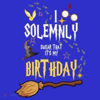 I Solemnly Swear That It's My Birthday Funny Visor thumb 3