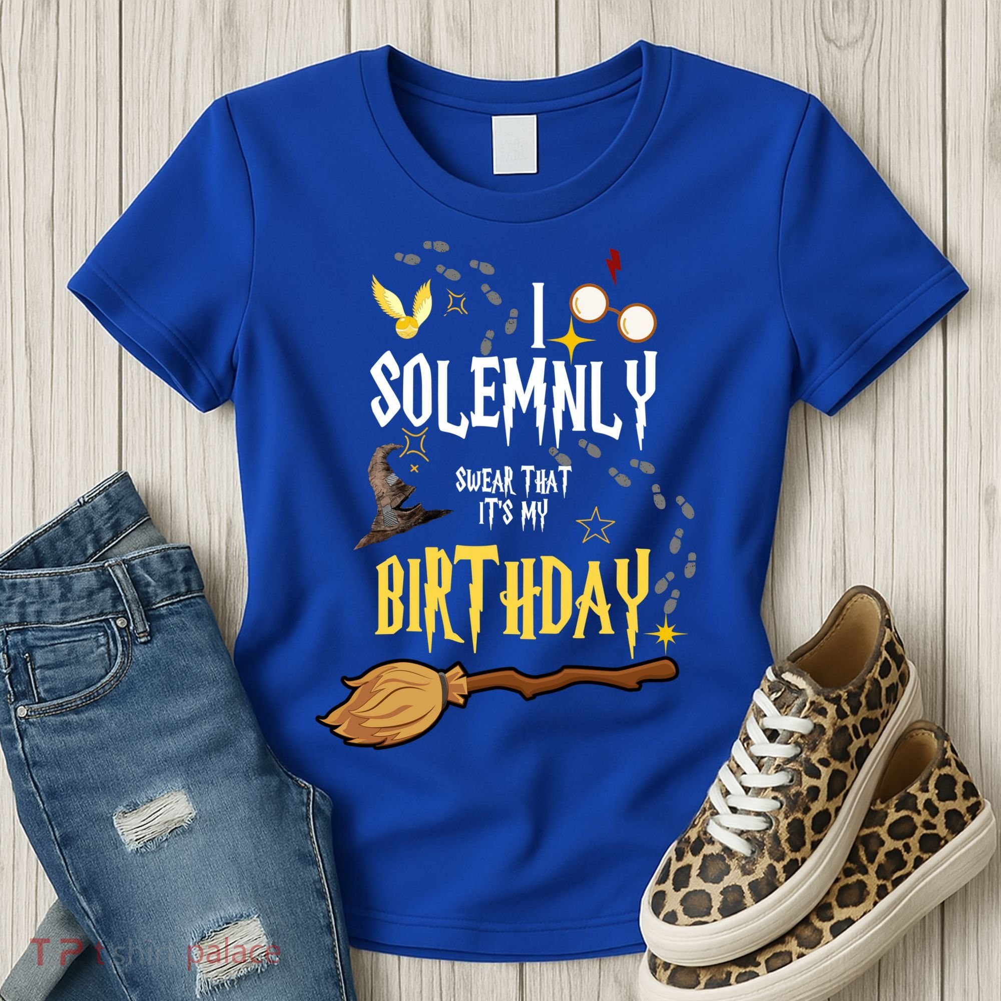 I Solemnly Swear That It's My Birthday Funny Women's T-Shirt