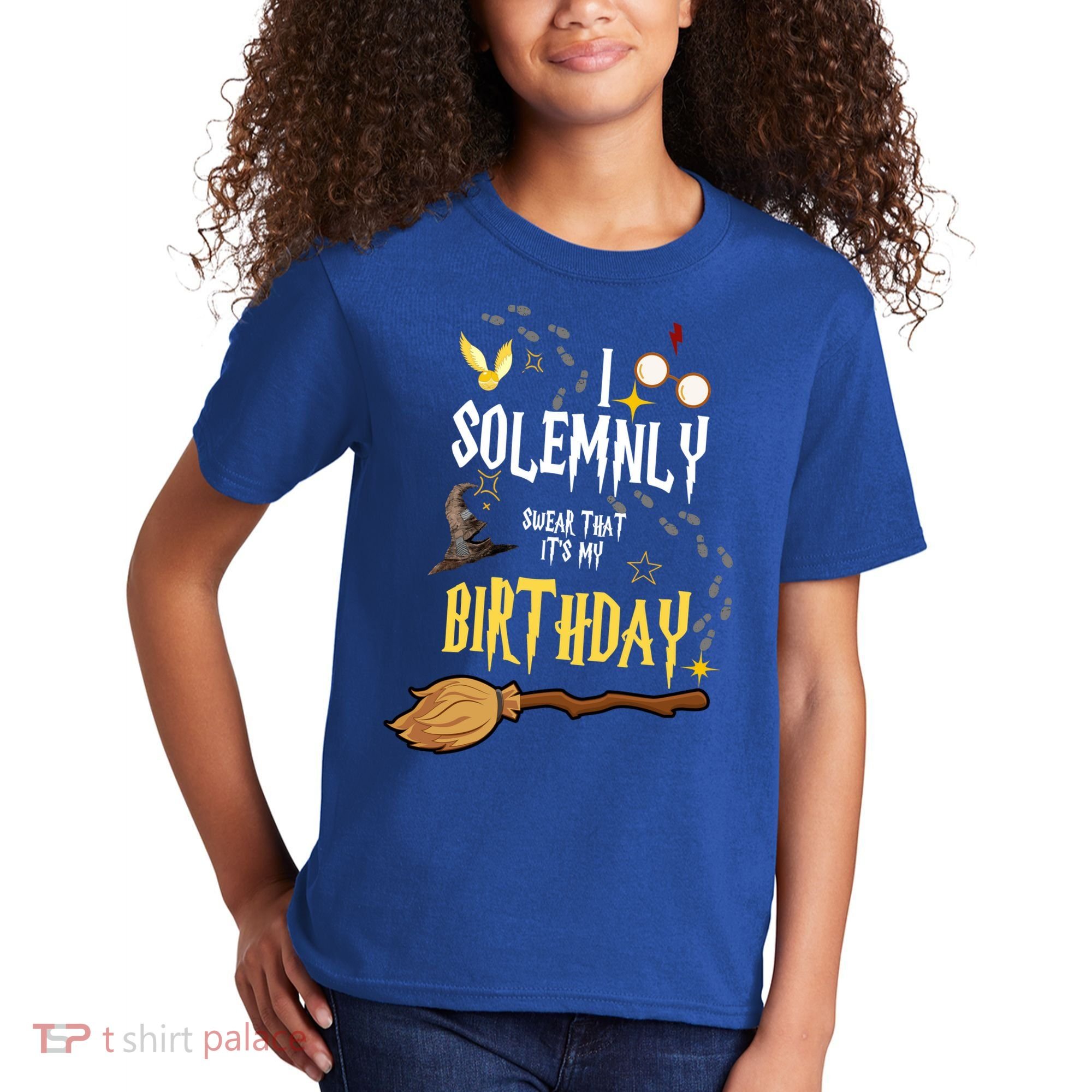 I Solemnly Swear That It's My Birthday Funny Kids T-Shirt