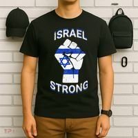 Israel Strong Support Stand With Israel Love Jewish Pride  T-Shirt thumb 6