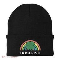 IrishIsh Shamrock St. Patrick's Day Rainbow Saint Paddy's Beanie thumb 0