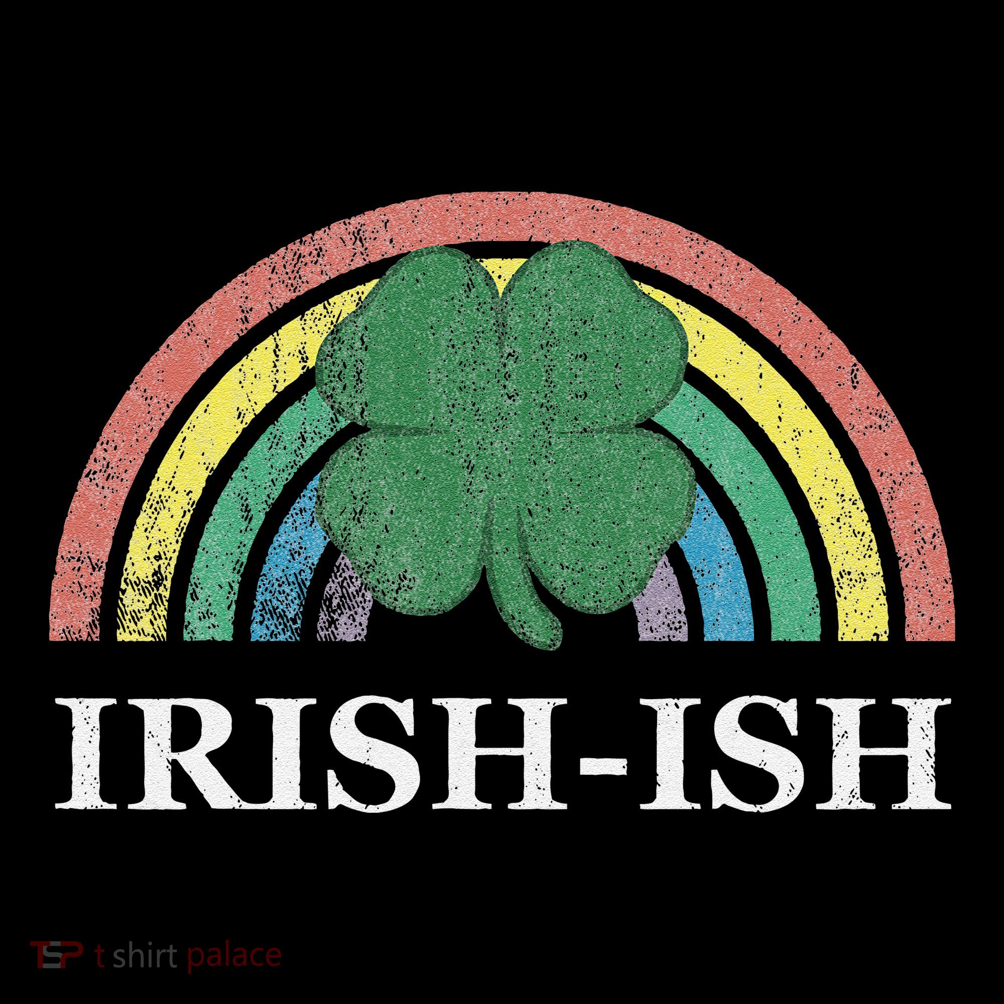 IrishIsh Shamrock St. Patrick's Day Rainbow Saint Paddy's Ornament