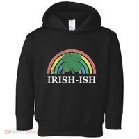 IrishIsh Shamrock St. Patrick's Day Rainbow Saint Paddy's Toddler Hoodie thumb 0