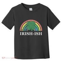 IrishIsh Shamrock St. Patrick's Day Rainbow Saint Paddy's Toddler T-Shirt thumb 0