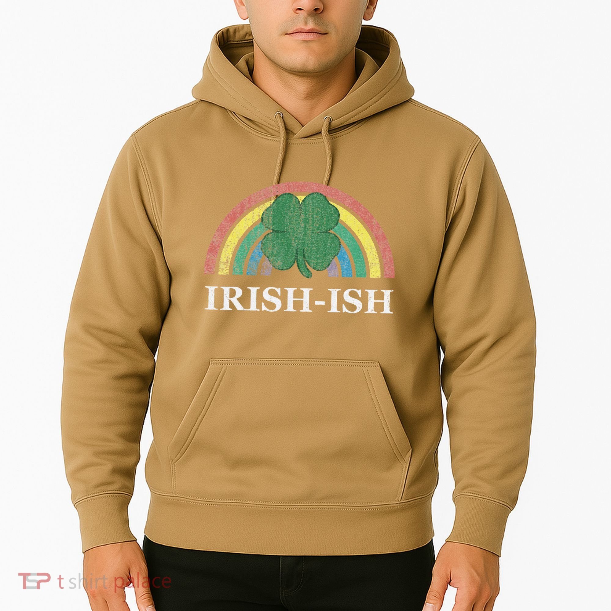 IrishIsh Shamrock St. Patrick's Day Rainbow Saint Paddy's Hoodie