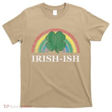 IrishIsh Shamrock St. Patrick's Day Rainbow Saint Paddy's T-Shirt
