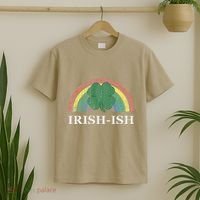IrishIsh Shamrock St. Patrick's Day Rainbow Saint Paddy's T-Shirt thumb 2