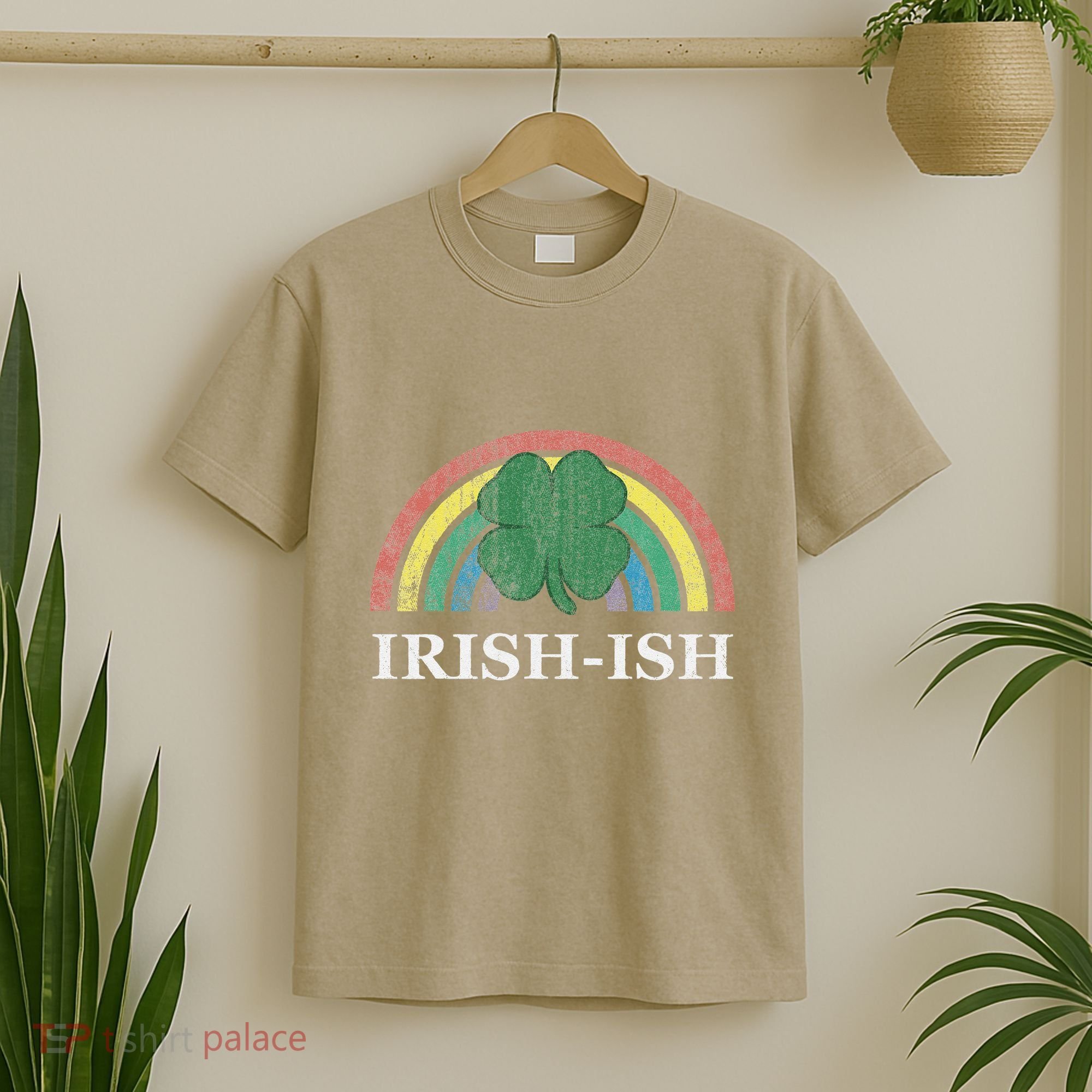 IrishIsh Shamrock St. Patrick's Day Rainbow Saint Paddy's T-Shirt