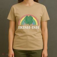 IrishIsh Shamrock St. Patrick's Day Rainbow Saint Paddy's T-Shirt thumb 4