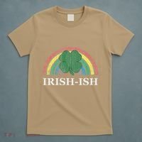 IrishIsh Shamrock St. Patrick's Day Rainbow Saint Paddy's T-Shirt thumb 5