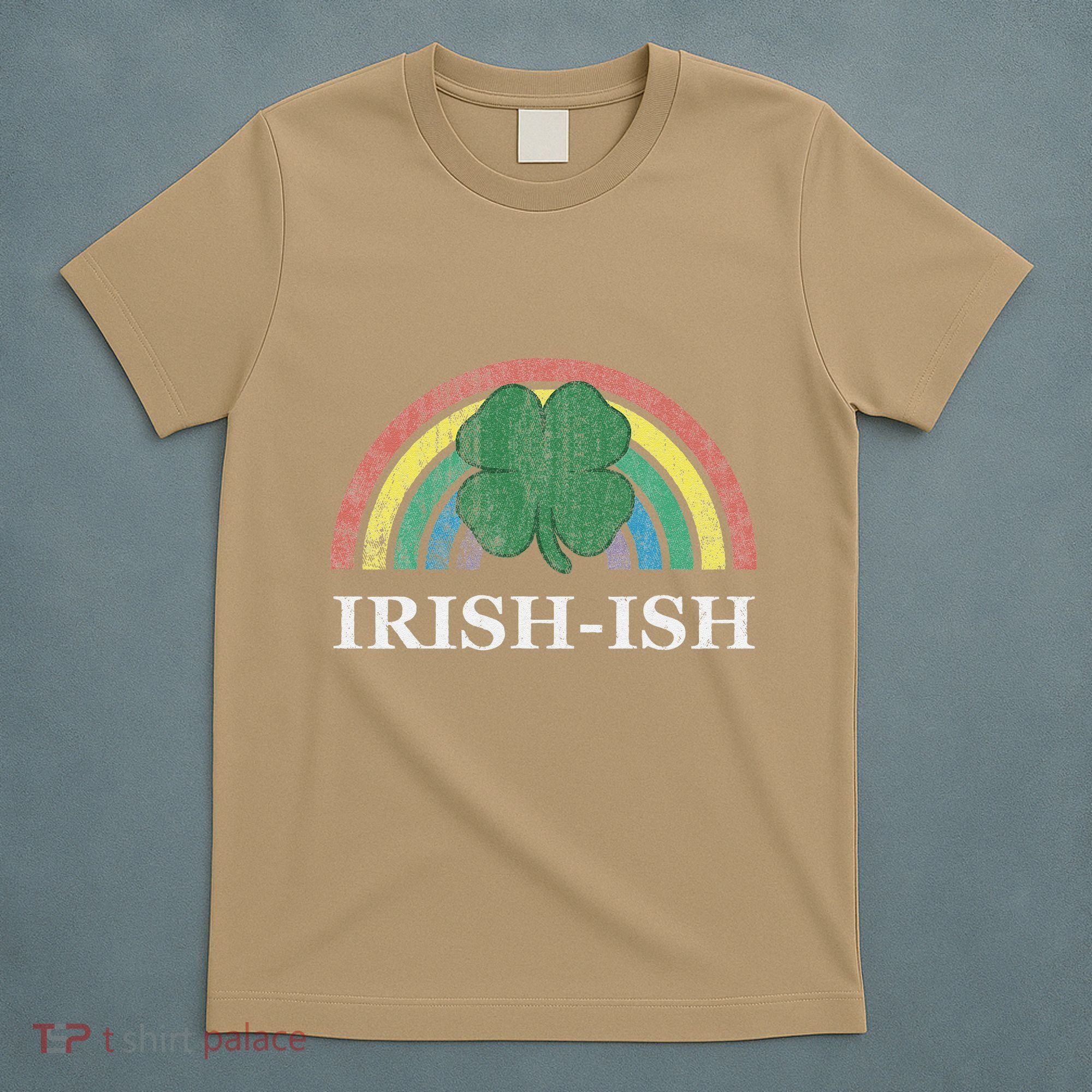 IrishIsh Shamrock St. Patrick's Day Rainbow Saint Paddy's T-Shirt